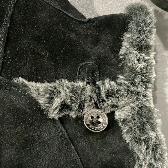 Khombu Waterproof Ankle boots faux fur lining Size 8 - Picture 4 of 5